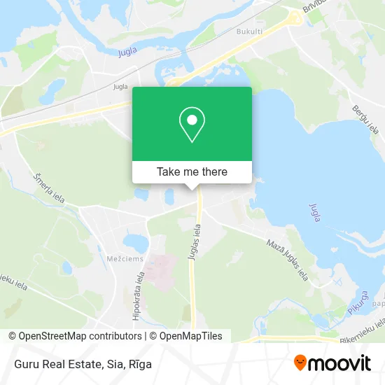 Guru Real Estate, Sia map