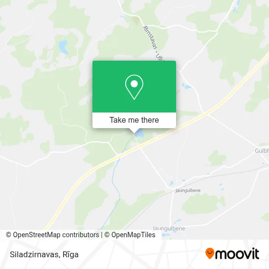 Siladzirnavas map