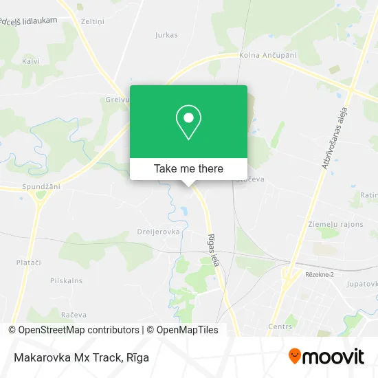 Makarovka Mx Track map