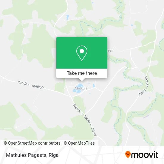 Matkules Pagasts map
