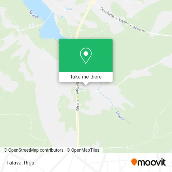 Tālava map