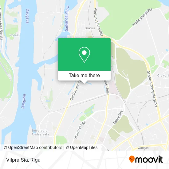 Vilpra Sia map