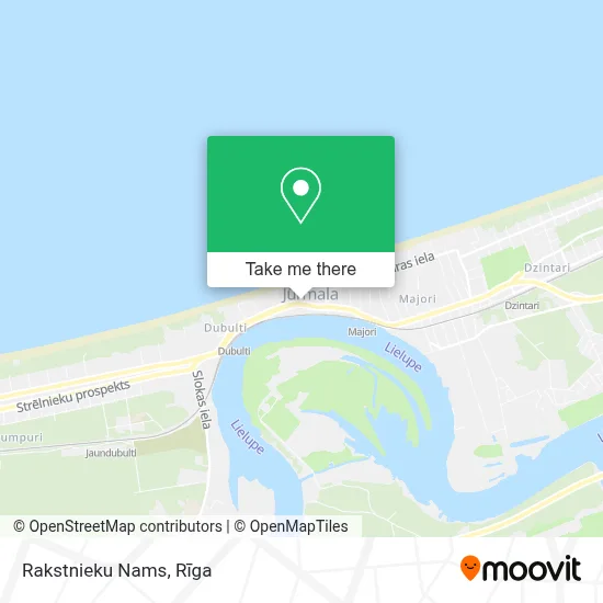 Rakstnieku Nams map