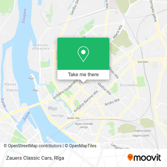 Zauers Classic Cars map