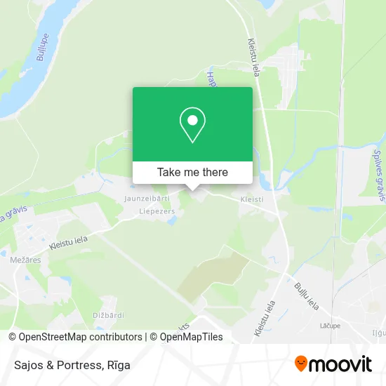 Sajos & Portress map