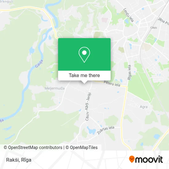 Rakši map