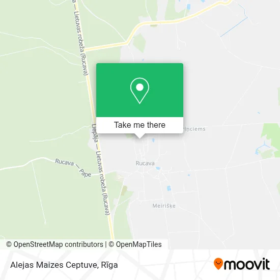 Alejas Maizes Ceptuve map