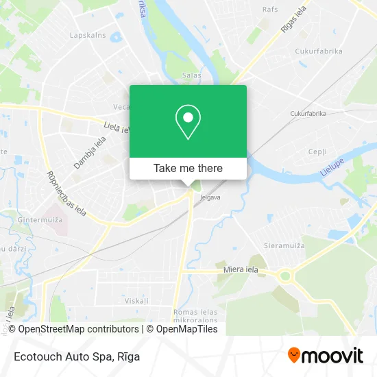 Ecotouch Auto Spa map