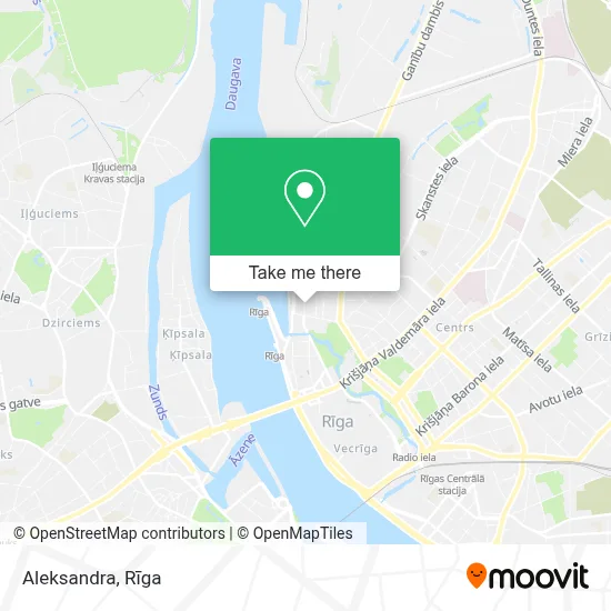 Aleksandra map