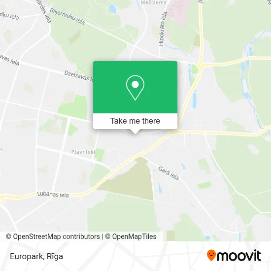 Europark map