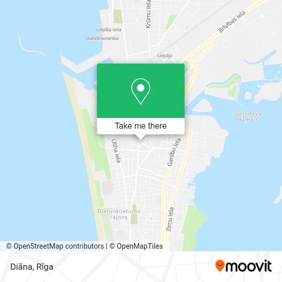 Diāna map