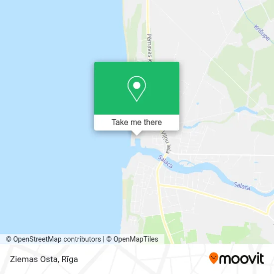 Ziemas Osta map