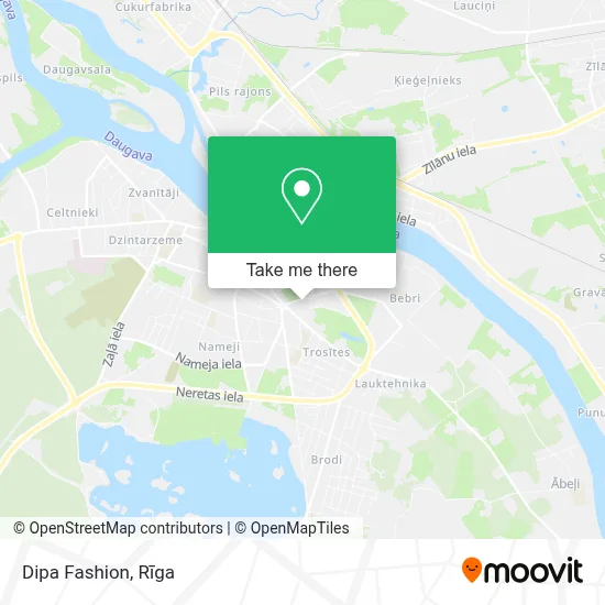 Dipa Fashion map