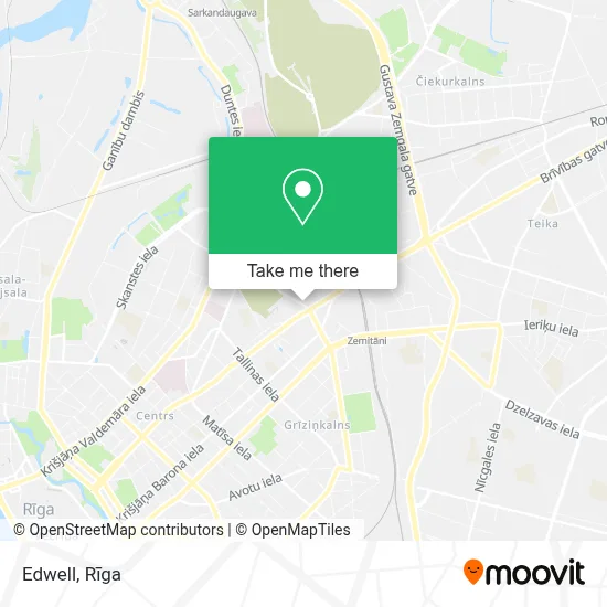 Edwell map