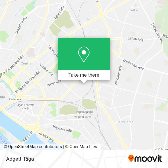 Adgett map