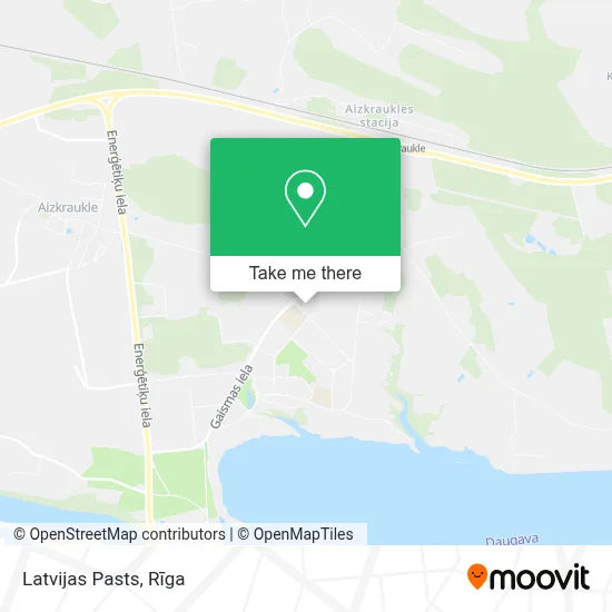 Latvijas Pasts map