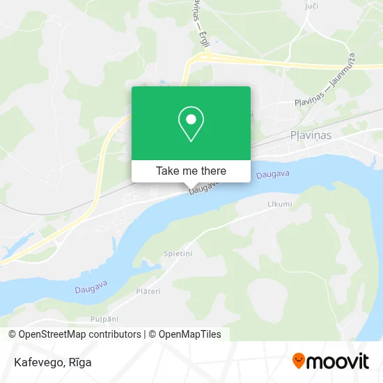 Kafevego map