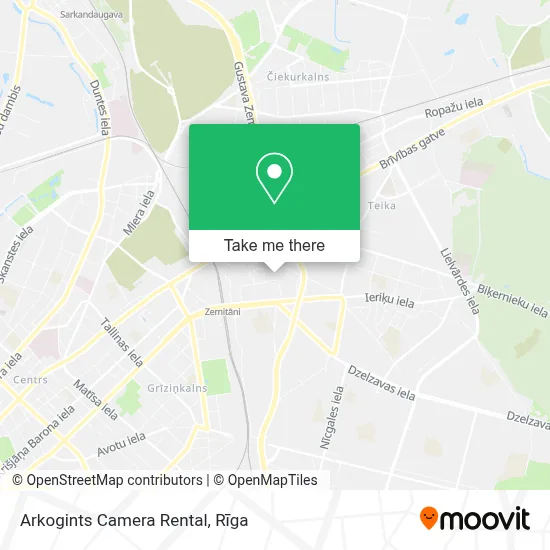 Arkogints Camera Rental map