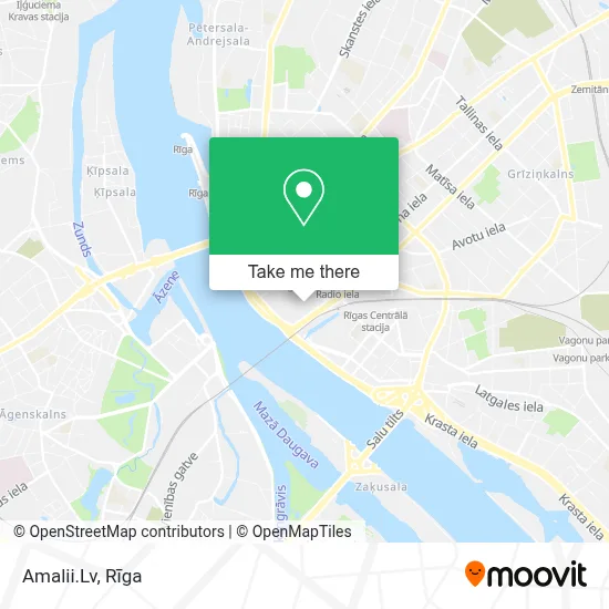 Amalii.Lv map