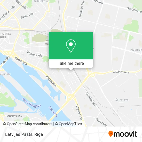 Latvijas Pasts map