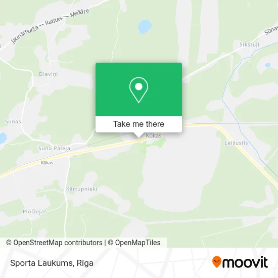 Sporta Laukums map