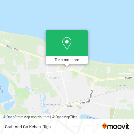 Grab And Go Kebab map