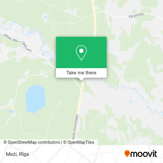 Meži map