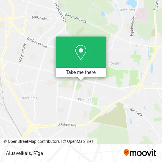 Alusveikals map