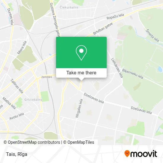 Tais map