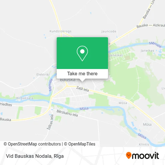 Vid Bauskas Nodala map