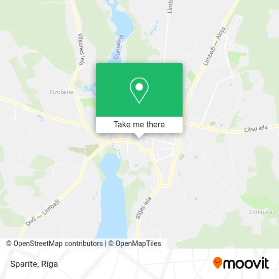 Sparīte map