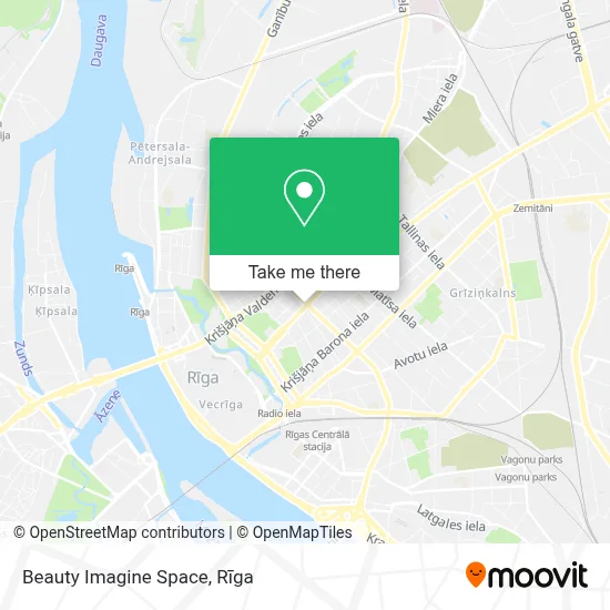 Beauty Imagine Space map