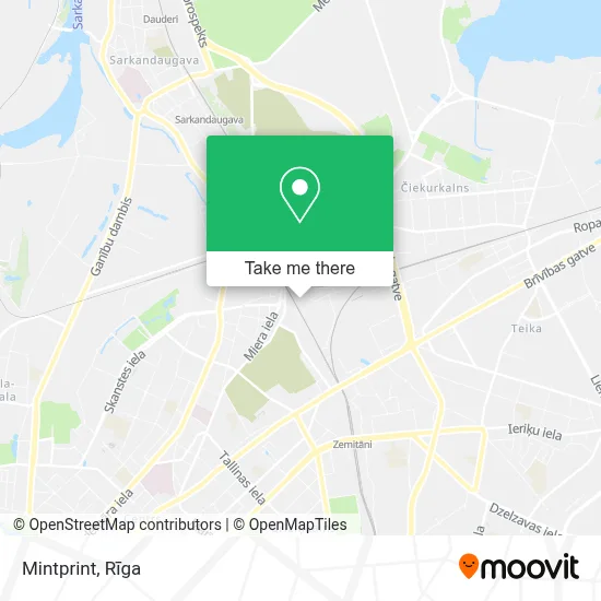 Mintprint map