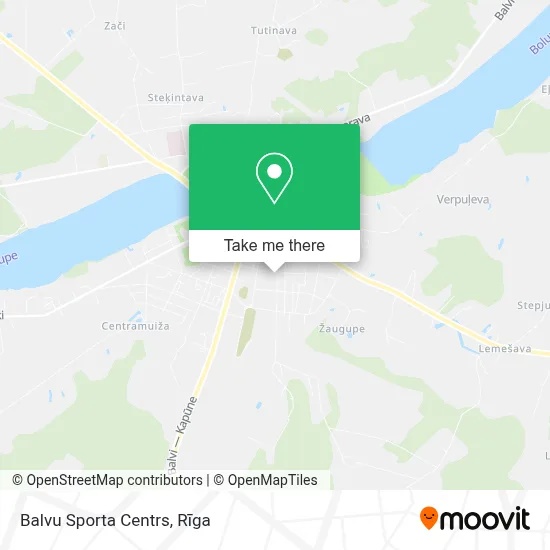 Balvu Sporta Centrs map