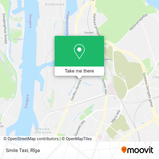 Smile Taxi map