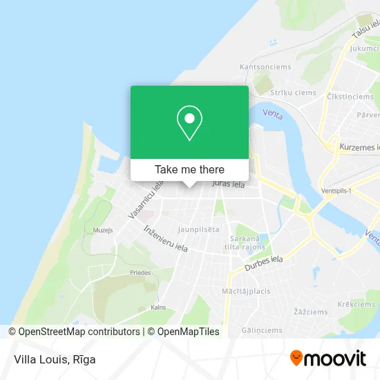 Villa Louis map