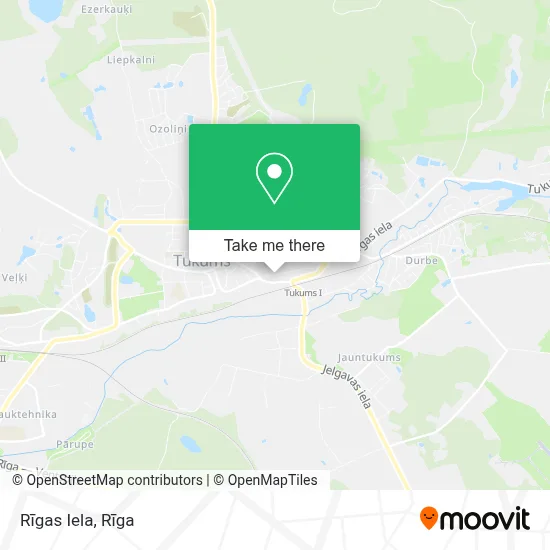 Rīgas Iela map