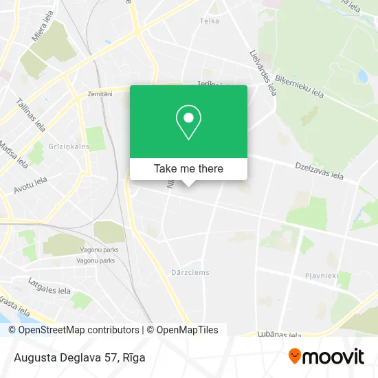 Augusta Deglava 57 map