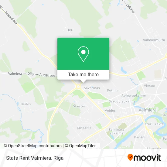 Stats Rent Valmiera map