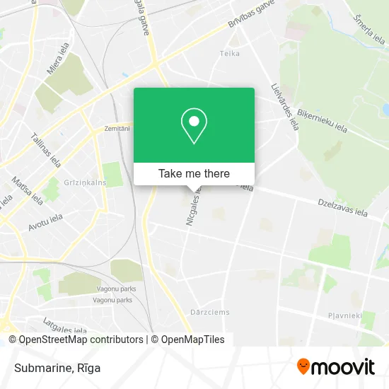 Sottomarino map