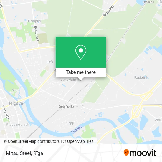Mitau Steel map