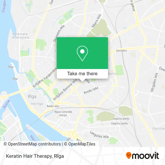 Keratin Hair Therapy map