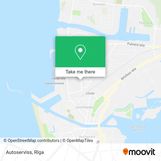 Autoserviss map