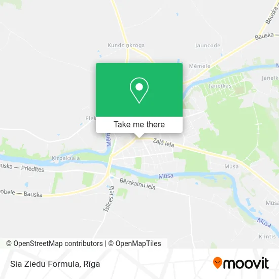 Sia Ziedu Formula map
