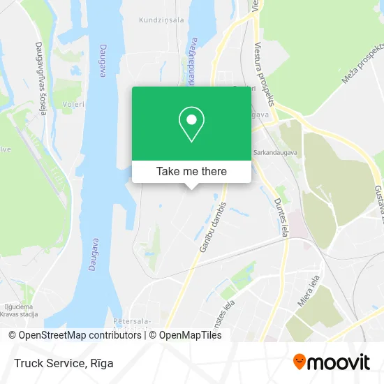 Truck Service map