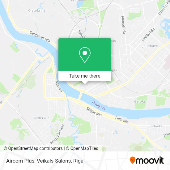Aircom Plus, Veikals-Salons map