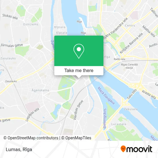 Lumas map
