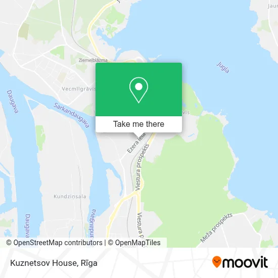 Kuznetsov House map