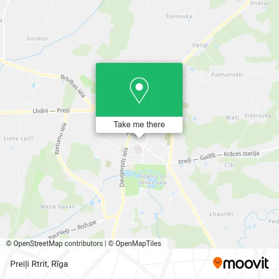 Preiļi Rtrit map