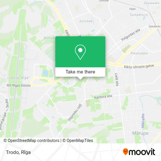 Trodo map
